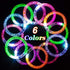 AMENON 24 Pack Glow In The Dark LED Bracelets for Kids/Adults, Flashing Light Up Party Favor, Classroom, Halloween