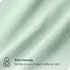 6 Pack Bare Home Cotton Flannel Receiving Blanket Mint