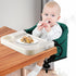 Hook On Chair with Removable Dining Tray, Portable Table High Chair, Folding Compact Baby Seat with Storage Bag