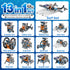 13-in-1 Solar Robot Toys for Ages 8 9 10 11 12 Year Old Boys Girls, STEM Science Kits for Kids Age 8-12, Building Experiments Robotics Kit STEM Projects for Kid Christmas Birthday Gifts (Gray)