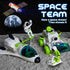 TOY Life Space Toys Rocket Toys for Kids, Space Shuttle with Astronaut Figure & Space Rover for Boys 5-12