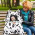 Cozy Baby Carseat Cover Boys, Newborn Car seat Canopy, Minky & Warm Cover, Winter Carrier Cover with Peep Windows, Soft