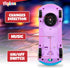 Light-Up Transparent Car Toy for Kids - Bump and Go with Colorful Gears, Music & LED Effects, Great Gift
