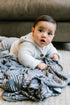 Canyon Large Premium Knit Baby Swaddle Blanket by Copper Pearl