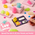 36 Packs 9 JOYIN Valentines Day Gift Cards with Glow in Dark Mochi Squishy Toys, Designs Stress Relief Fidget Toys