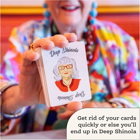Ma's Deep Shinola Card Game for 2-5 Players | Family, Travel, Adult, Camping, and Party Games for Ages 8+
