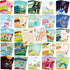Liliful 144 Pcs Coloring Book Bulk for Adult Kids DIY Art Stress