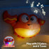 lalalark 2-4, Baby Bath Toys for Toddlers Crab Bubble Machine with Music, LED Lights, Light Up Bath Toys for Kids