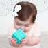 Set 6 Infantino Squeeze and Stack Block - Colorful Textured Soft Blocks, Includes Numbers, Animals and Shapes, Ages