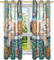 tplaotee Cartoon Cute Bathing Cat Vintage Bathtub Summer Curtains for Living Room 63
