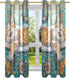 tplaotee Cartoon Cute Bathing Cat Vintage Bathtub Summer Curtains for Living Room 63