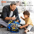 ZHYLLO 3-5, Set 3 4 5 6+ Take Apart Motorcycle Toy for Kids Mechanic Toy DIY Repair with LED Lights, Real Engine Sounds