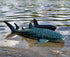 Gemini&Genius Sea Animal Great White Shark and Whale Shark Action Figure Set, Soft Rubber Marine Animal Model Toys for