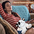 Heatable & Coolable Cow Stuffed Animal, Heated Plush Heating Pad for Cramps & Pain, Lavender Scent Cow for Anxiety