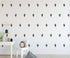 JOYRESIDE 48 Pieces/Set Cactus Vinyl Wall Decals for Baby Kids Bedroom Living Room Art Decor YMX20 (Black)