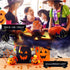 114 Pack Halloween Pumpkin Eraser Bulk, Mini Pumpkin Erasers for Kids Pencil Erasers and Halloween Party Favors