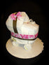 Little KG's Dreams Diaper Cake Stroller Centerpiece or Gift (Baby Girl) by
