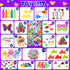 DKZ 1000Pcs Pack, Fidget Toys Bulk Party Favors for Kids, Stocking Stuffers, Treasure Box Chest, Birthday Party