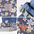 GAGAKU Kids Baby Carrier for Dolls, American Girl Bitty Realistic Baby Dolls Stuffed Animal Carrier - Blue Flowers