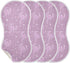 decor gift 4 Pack 22x11in Cotton Muslin Burp Cloths Good Absorbent? Ghothic Scorpion Star Pastel Purple Milk Spit Up