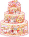 Birthday Irregular Puzzles for Adults - MOMIBOOK 481 Pieces Birthday Cake Cabin Jigsaw Puzzle
