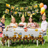 170 24 Cecnamt Construction Birthday Decorations, Pcs Construction Birthday Party Supplies Including Banner, Plates