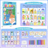 Set, GAKICO Rainbow Scratch Art for Kids: Creative Squeegee Painting Kits, Rainbow Scratch Paper Art Squeeze Magic