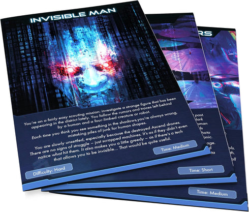 Tamashii: Stretch Goals: Lost Pages - Sci-Fi Strategy Game for Ages 14+, 1-4 Players, 45-90 Min Playtime by Awaken