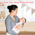 Bublo Baby Swaddles for Newborns - 3-Pack Infant Swaddles 0-3 Months - Adjustable Swaddle Sleep Sack - Soft Organic