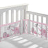 BreathableBaby Breathable Mesh Liner for Full-Size Cribs, Classic 3mm Mesh, Safari Fun