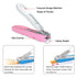 PAFASON Baby Safety Nail Clipper Cutter Trimmer with Nail Catcher and Baby Glass Nail File, Czech Float Glass,
