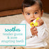 3-Pack Set Infantino Lil Nibbles Textured Silicone Teethers, BPA-Free Baby Teething Toy, Soft, Easy to Hold, Sensory