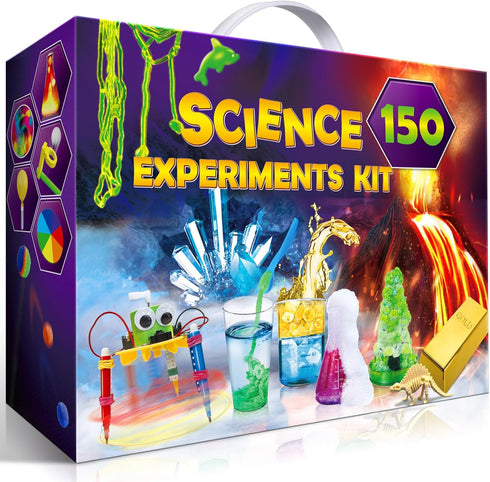 UNGLINGA 150 Experiments Science Kits for Kids, S.T.E.M Educational Project Toys for