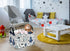 Kids Toy Box Chest Hamper Storage Basket, Collapsible Organizer Bin Gift Baskets for Home/Dorm/Kitchen/Pet/Office