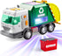 Vroomix LED Garbage Truck Toy Set Includes Dumpster, Toy Truck with Mode