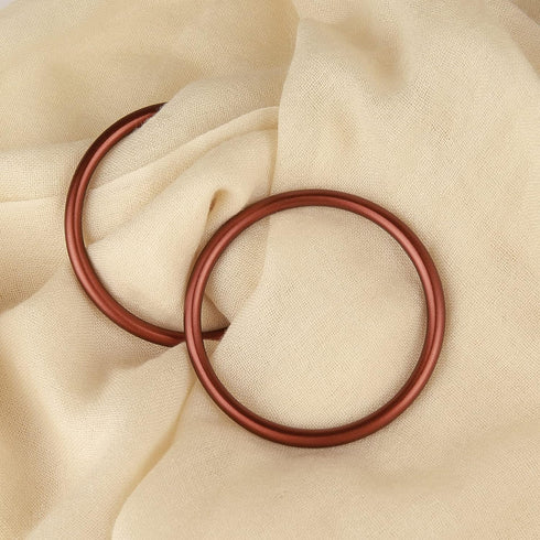 Accmor 3 inches Aluminum Baby Sling Ring for Baby Wrap Carrier - Dark Brown