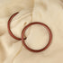 Accmor 3 inches Aluminum Baby Sling Ring for Baby Wrap Carrier - Dark Brown