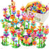 Garbo Star 3 4 5 3-5 Flower Garden Building Toys for Girls, Educational Activity Preschool Birthday Gifts for Year Old