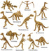 6 Inch Dinosaur Fossil Skeleton for Kids 3-10+, Dino Bones for Science Play, Educational Gift for Kids