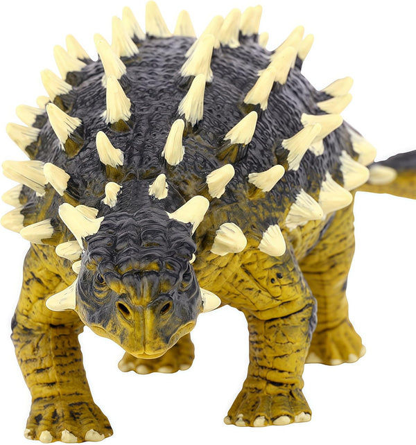 Gemini & Genius Saichania Action Figure, Ankylosaurus Dinosaur World Dino Park Toys, Science Educational Realistic