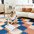 18 16 TCBunny Kids Soft EVA Foam Jigsaw Puzzle Play Mat, Interlocking Tiles and Edges Baby Play Mat, for Kids Gym