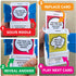 100 PICS Riddles Travel Game - Guess 100 Riddles Flash Cards with Slide Reveal Case for All Ages