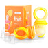 NatureBond Baby Food Feeder/Fruit Feeder Pacifier Nibbler (2 Pack) - Infant Teething