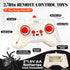 Nurcazo 3+ Remote Control Spider, Wall Climbing Spider with LED Red Eyes, Climbs Smooth Walls & Ceilings, RC Creepy