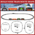 Set Set 3 4 5 6 7 8+ Train Train Toys for Boys with Smokes, Lights and Sound (ON/Off), Train Under Christmas Tree