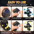 Toy-Hand Grenade for CS Battle Game, 9 Foam Ammo Tactical CS-Grenade Toys for Outdoor Team Sport, Age 14 and Up