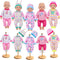 UNICORN ELEMENT 5 Sets Baby Doll Clothes for 14-18 Inch Dolls, 16