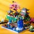 3600PCS Micro Mini Blocks Peach Blossom Pond Bonsai Tree Kit - Traditional Architecture Building Blocks Gift for 14+