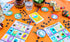 Baby Shower Bingo Kit - Bilingual English Spanish for 20 Players with 240 Markers for Family Fun
