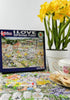 1000 Piece Jigsaw Puzzle - I Love Spring in a British Village by Mike Jupp, Size 26 x 20 inches
